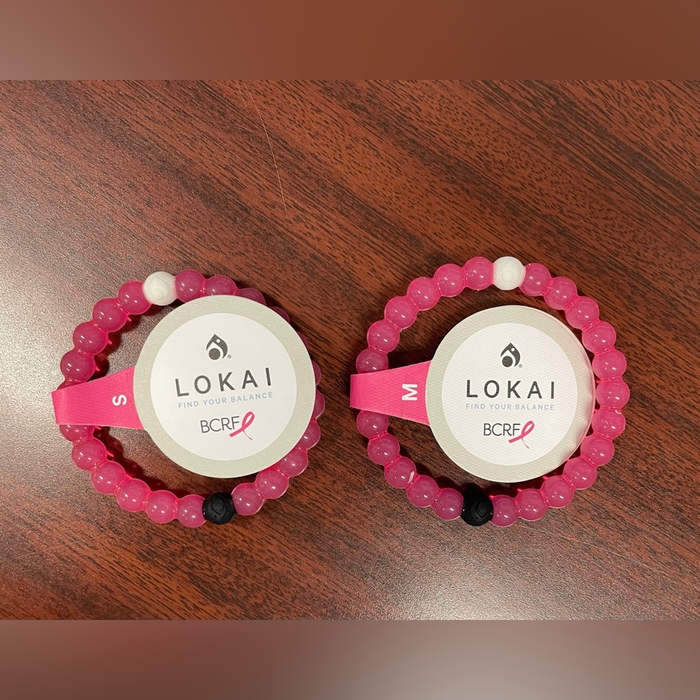 Lokai Breast Cancer Pink Bracelet Choose Sizes Small and Medium